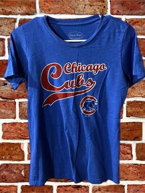 Chicago Cubs Blue Graphic Tee -